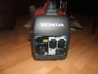 HONDA 20I,  honda generator,  20i used once. still in box....